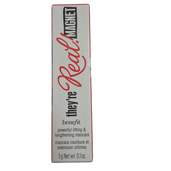 Benefit They’re Real! Magnet Extreme Lengthening Mascara – 3g Mini Size | Magnetic Force Formula for Longer, Lifted Lashes