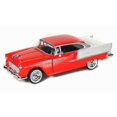 thumbnail image 1 of 1 by 24 1955 Chevrolet Bel Air Diecast Model Car, Red, 1 of 1