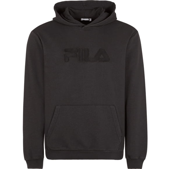 FILA Men's Hoodie BISCHKEK - Sweatshirt, Sweater, Hood, Long sleeve, Logo Black S (Small)