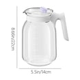 thumbnail image 3 of Matoen12 Glass Water Pitcher Large Capacity Pitcher Tea Pitcher Cold Brew Water Bottle Chilled Water Dispenser, 3 of 6
