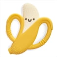 thumbnail image 1 of Itzy Ritzy Chew Crew Banana Silicone Baby Teether for Infants, Shaped Teether, 0+ Months, 1 of 4