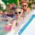 thumbnail image 5 of FHBVT Heavy-Duty Inflatable Pool Noodle Floating Buoyancy Stick Eco-Friendly PVC Material Safe Non-Toxic Portable Foldable Fast Deflation for Pool Parties Water Yoga Lake Beach Backyard Adults Kids, 5 of 5