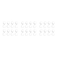 thumbnail image 1 of Shengyu 8 Pcs S-shaped Hook with Buckle Bathroom Clothes Cooking Tool Hanger Transparent 3Set, 1 of 6