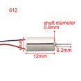 thumbnail image 2 of Chendee Dc3.7V 40000-50000Rpm 612 614 716 Hollow Cup Motor Coreless Motor For Rc Hm,612 Motor, 2 of 9