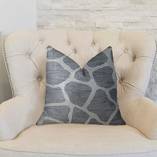 Plutus Rocky Way Onyx Coussin Fait Main, (Double Face 20 Pouces x 20 Pouces)