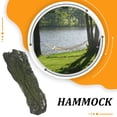 thumbnail image 1 of Becaristey Lightweight And Portable Mesh Camping Hammock For Outdoor Adventures Wide Applications Mesh Hammock Dark Green, 1 of 6