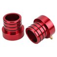 thumbnail image 4 of 2pcs Front Axle Tube Seal Set Durable Black Billet Aluminum Replacement ForWrangler Cherokee, 4 of 8