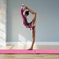 thumbnail image 3 of Costway Poutre d'Équilibre de Sol Sectionnel 7 Pieds Entraînement de Gymnastique Foding Suède Doux Rose, 3 of 10