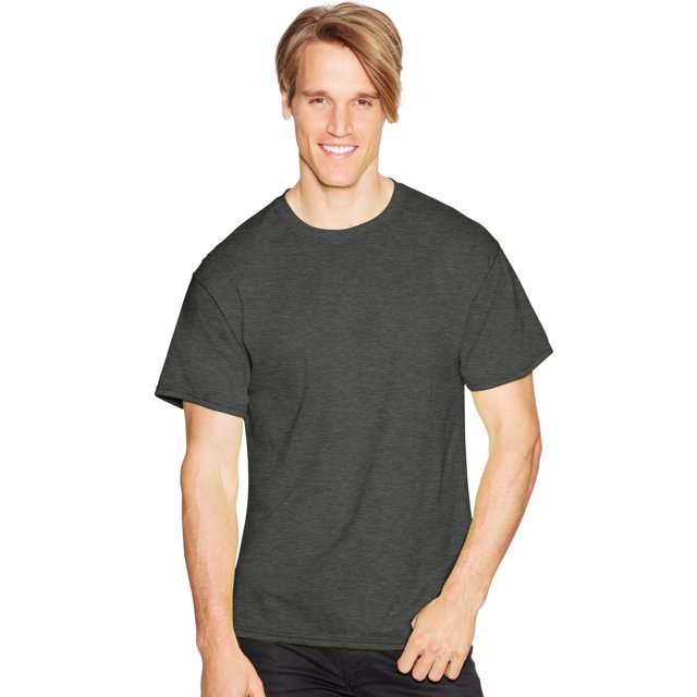 Hanes Mens ComfortBlend EcoSmart 4-Pack Crewneck T-Shirts, 2XL