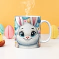 thumbnail image 4 of MTBLYS Easter Ceramic Coffee Mug Rabbit Design 350Ml Capacity 8Cm X 8Cm Home Office Camping Use, 4 of 4
