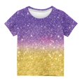 thumbnail image 4 of MeetoTime T-Shirt Graphique à Manches Courtes pour Enfants Tee Décontracté à Col Rond Haut pour Bébés Garçons Filles 3-12 Ans, 4 of 4