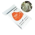 thumbnail image 4 of Couverture de Tente d'Urgence Extérieure 10 Pcs Sac de Couchage Survie Abri Réfléchissant Camping, 4 of 5