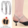 thumbnail image 1 of XZNGL Elastic High Heels Shoe Straps, Replacement Ankle Straps For Heels, Rhinestone Elastic Shoe Ankle Straps, Antiloose Strap For High Heels, 1 of 1