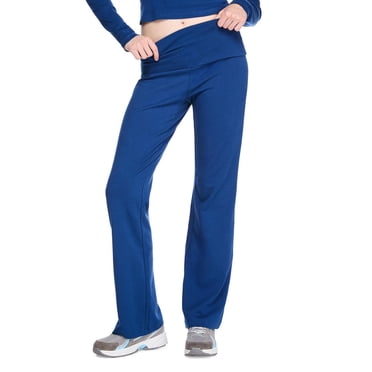 Pantalon évasé à ceinture montée repliable No Boundaries pour femmes