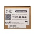 thumbnail image 4 of ICON Process Controls Truflo TK3W-20-SS B Pagaie Compteur de Débit 0.75 Pouces 4-20 mA, 4 of 4