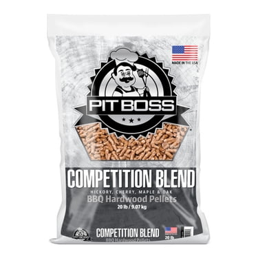 Granulés de bois dur pour barbecue Pit Boss Competition Blend - 9 kg (20 lb)