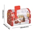 thumbnail image 3 of Chmadoxn Storage Trunks,Closet Organizers and Storage, Organization and Storage, Storage Bins, Storage Containers Christmas Mailbox Tin Box Makou Iron Email, 3 of 4