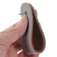 thumbnail image 3 of Leather Pull Cabinet Drawer Pull Dresser Pull Handle Wardrobe Cupboard Door Handle, 3 of 8