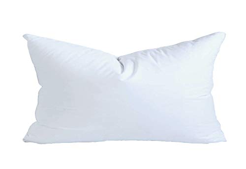 MoonRest 12x16 Inch Synthetic Down Alternative Lumbar Pillow Insert Form Stuffer for Sofa Shams, Decorative Throw Pillow, Cushion and Bed Pillow Stuff