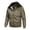 Army Green, variant on cllios Mens Trucker Jackets Quilted Lined Bomber Jacket Full Zip Up Lapel Cargo Jacket Stand Collar Military Jackets Coat Fall Casual Windbreaker Jacket Black S-3XL