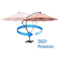 thumbnail image 3 of California Umbrella Parasol Déporté de 9 Pieds en Spectrum Mist, 3 of 4