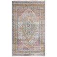 thumbnail image 1 of Turkish Oriental Distressed Ivory Area Rug Floral Carpet, 1 of 1