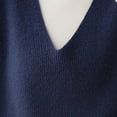 thumbnail image 4 of Women's Deep V - Neck Loose - Fitting Sleeveless Knit Vest - Soft, Versatile for Layering, Available in Multiple Colors, 4 of 4