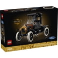 thumbnail image 3 of LEGO Icons Ford Model T Building Set for Adults - Collectible Kit with Detailed Features for Bedroom, Home Office, or Shelf Decor, Gift for Men, Women, & Car Fans Ages 18+ - 11376, 3 of 10