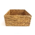 thumbnail image 2 of Hometrends Woven Water Hyacinth Storage Basket Collapsible, 2 of 6