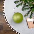 thumbnail image 2 of Northlight Matte Kiwi Green Shatterproof Christmas Ball Ornament 4" (100mm), 2 of 2