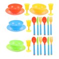 thumbnail image 2 of 24 Pcs Kids Kitchen Accessories And Tea Set For Girls Toddler Play Kitchen Toy Dish Plates Utensils Dinnerware Set Pretend Play Present, 2 of 9