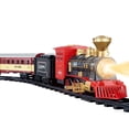thumbnail image 2 of Battery Operated Electric Train Toy with Lights train children kids & Sound Red Steam, 2 of 8