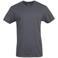 thumbnail image 1 of Gildan T-Shirts à Col Ras du Cou pour Hommes, Multipack, Style G1100, Marine/charbon/rouge Cardinal (Lot de 5) Grand, 1 of 4