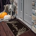 thumbnail image 2 of Tapis d'Entrée Style C Halloween Orange Multicolore Polyester 16X23.62 Pouces Antidérapant pour Porte d'Entrée Multicolore, 2 of 8
