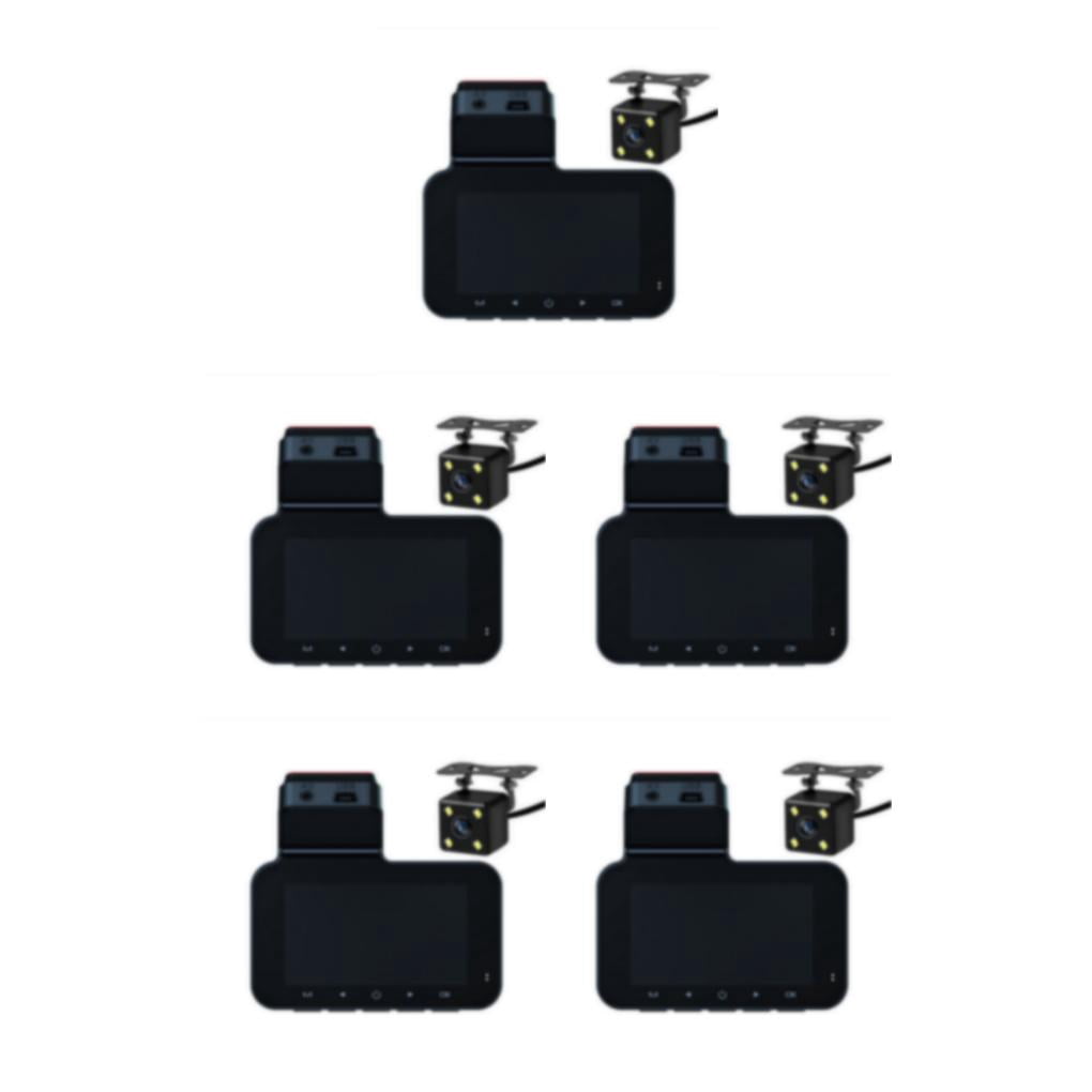 Langgg 1080P Car WiFi DVR Dual Lens Dash Cam Car DVR Night Version WIFI Car DVR Car DVR Night Version Dash 5Set