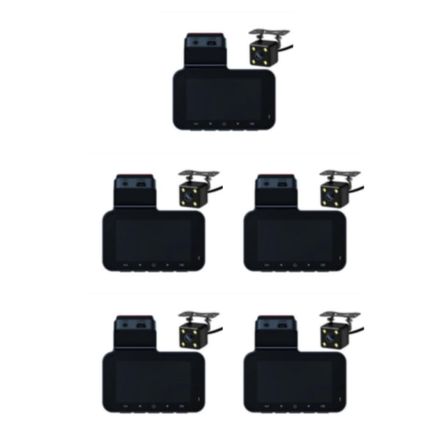 Langgg 1080P Car WiFi DVR Dual Lens Dash Cam Car DVR Night Version WIFI Car DVR Car DVR Night Version Dash 5Set