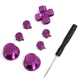 thumbnail image 1 of Qiilu Ensemble de Boutons en Alliage d'Aluminium pour Contrôleur, Outils de Réparation, Pièce de Rechange avec Tournevis, 1 of 8