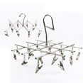 thumbnail image 5 of suyin Heavy Duty Stainless Steel Hanger With 20 Clips For Underwear And Socks, 5 of 5