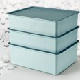 thumbnail image 3 of Ruiboury Compact And Efficient Underwear Organizer For Closet PP Organizer For Underwear Wide Applications Deep Blue Bra storage box, 3 of 6