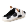 thumbnail image 4 of George Women's Plush Cow Slippers, 4 of 4
