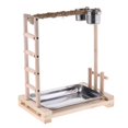 thumbnail image 1 of lionlar Cages Parrot Stand Climbing Playground with Feeders, 1 of 9