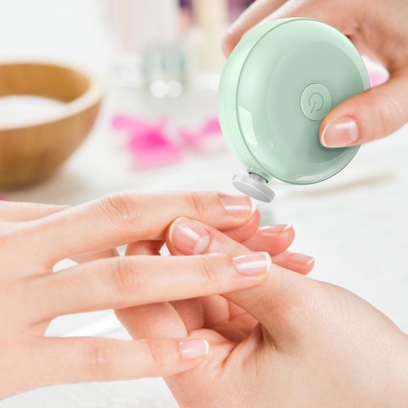 FcBaudy Nail Polisher Rechargeable Children's Manicure Nail Polisher Adult Manicurizer Baby Automatic Nail Clipper Electric nail polisher