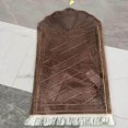 thumbnail image 2 of Portable Soft Muslim Carpet Area Rugs Eid Wedding Birthday Carpet Mat Ramadan Gift Present Light Coffee, 2 of 9