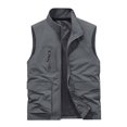 thumbnail image 3 of Birdeem Mens Work Clothes Jacket Solid Color Stand Collar Multiple Pockets Outdoor Sports Photography Leisure Coat, 3 of 8