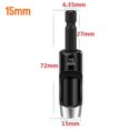 thumbnail image 1 of Hex Shank Adapter Electric Machine Hollow Punch for Drill Cardboard Leather Belt, 1 of 5
