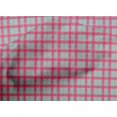 thumbnail image 4 of oneOone Organic Cotton Voile Fabric Madras Check Decor Fabric Printed BTY 42 Inch Wide, 4 of 4
