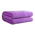thumbnail image 2 of Summer Savings Clearance! Gspmoly Solid Color Flannel Blanket Summer Conditioning Blanket Office Nap Blanket -Layer Double-Sided Flannel Blanket All Season Thin Blanket Summer Savings Clearance, 2 of 6