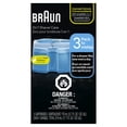 thumbnail image 1 of Braun Clean & Renew Refill Cartridges CCR, Replacement Shaver Cleaner Solution for Clean&Charge Cleaning System, Pack of 3, 1 of 15