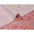 thumbnail image 5 of oneOone Velvet Dark Peach Orange Fabric Geometric Sewing Craft Projects Fabric Prints By Yard 58 Inch Wide-J62, 5 of 5