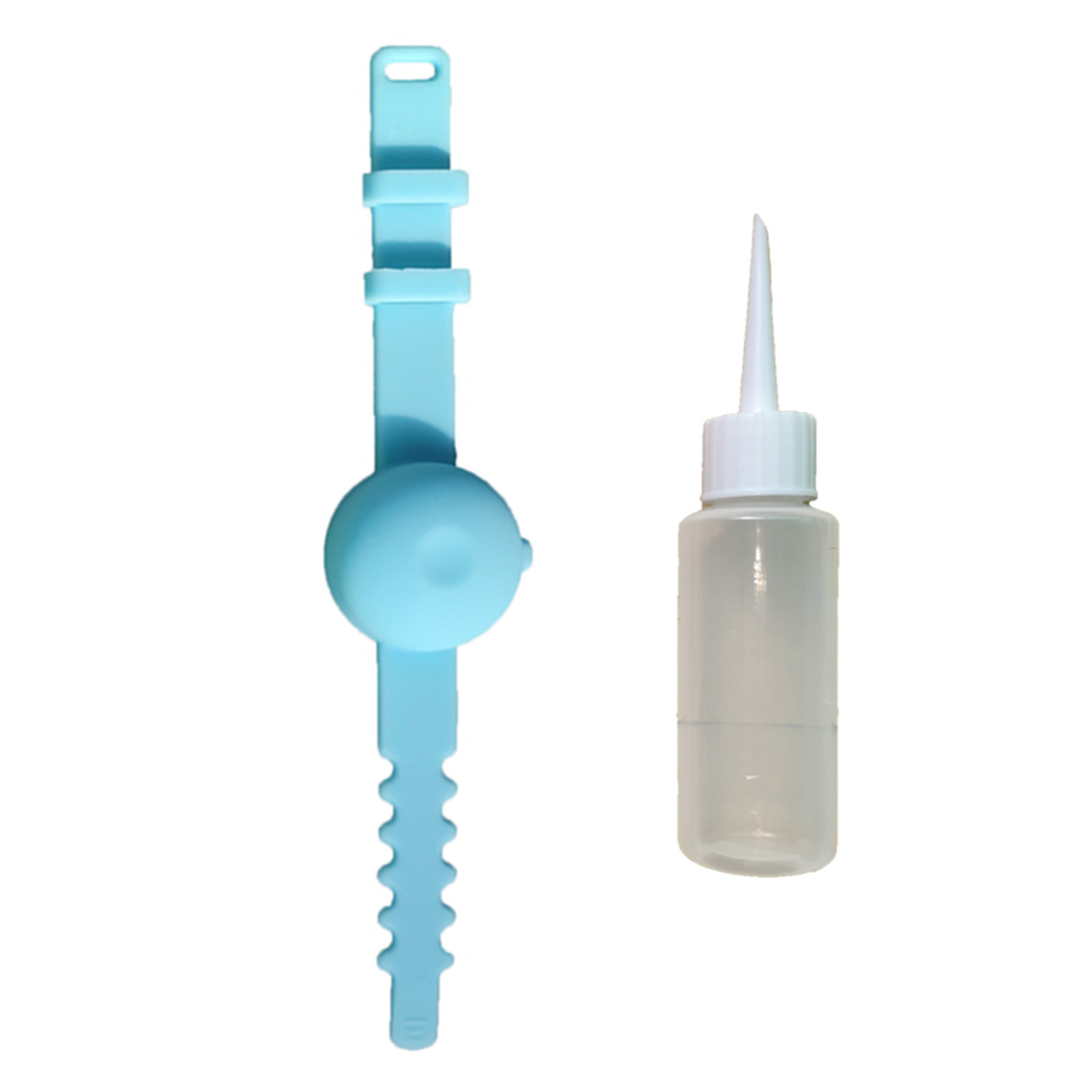 Bdfzl Distributeur de Désinfectant pour les Mains Portable Bracelet Bracelet Distributeur pour les Mains 10 ml
